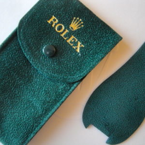 Rolex replica astuccio pochette in velluto portaorologi da viaggio
